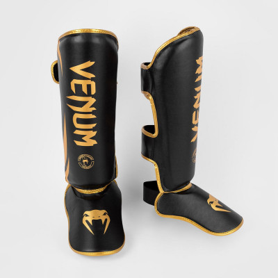 Шингарды Venum Challenger Черно/Золотые