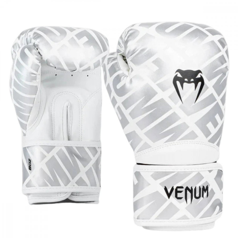 Детские боксерские перчатки Venum Contender 1.5 XT Серебряные