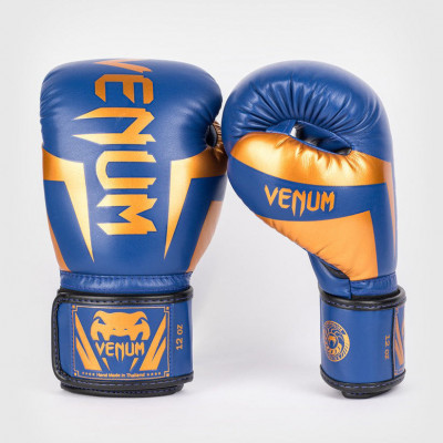 Перчатки боксерские Venum Elite Royal Blue Special Edition