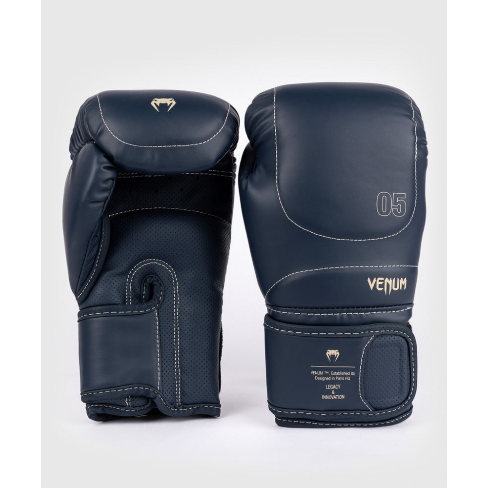 Перчатки боксерские Venum Impact Evo Icy Синие