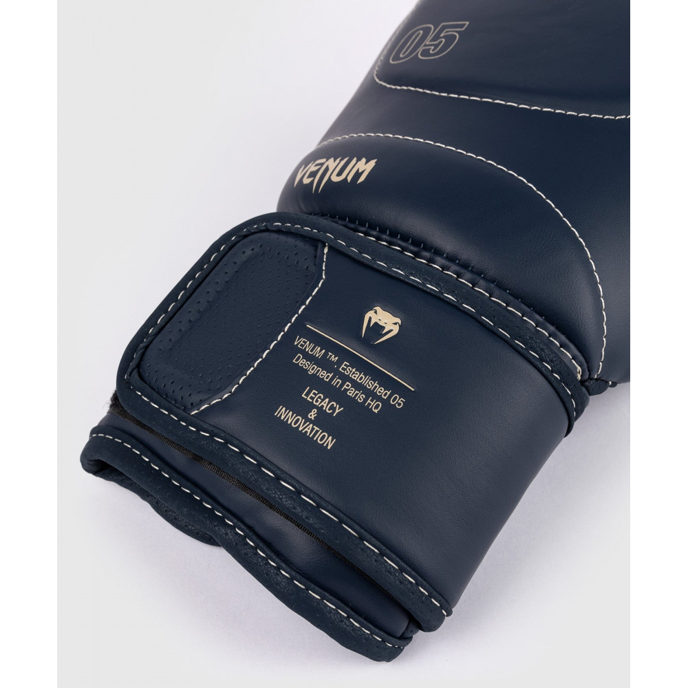 Перчатки боксерские Venum Impact Evo Icy Синие