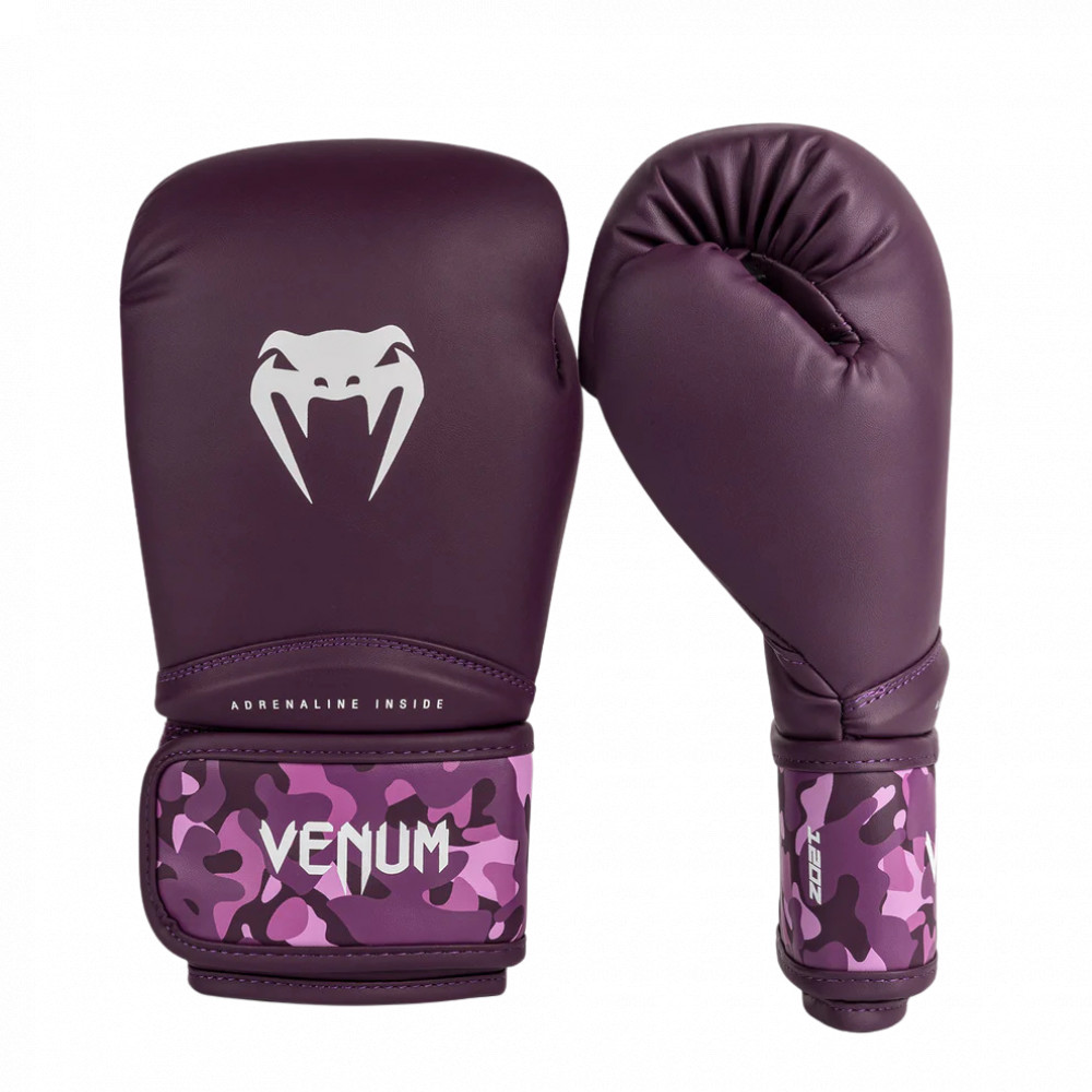 Перчатки боксерские Venum Iris Сливовые