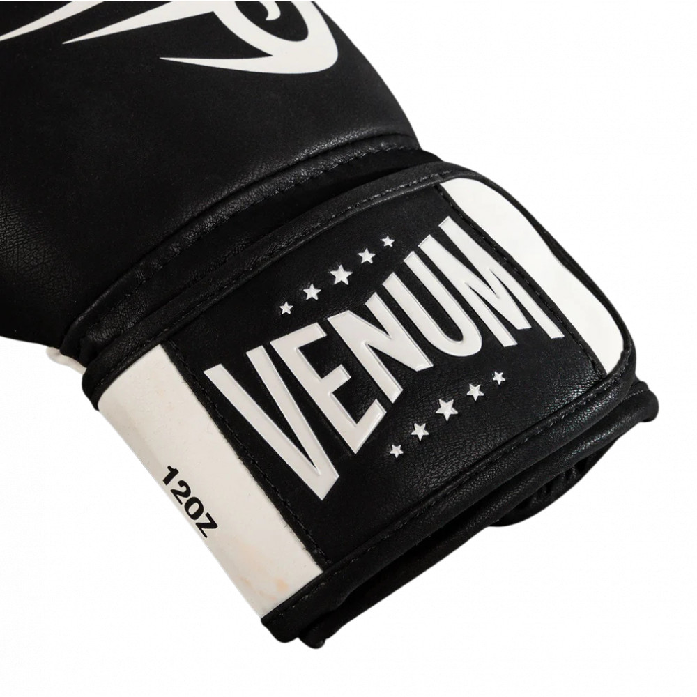 Перчатки боксерские Venum Mike Tyson Replica Черно-белые
