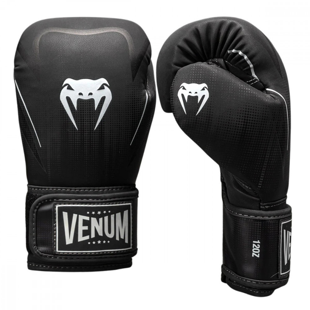 Боксерские перчатки Venum Stealth Черно/Белые