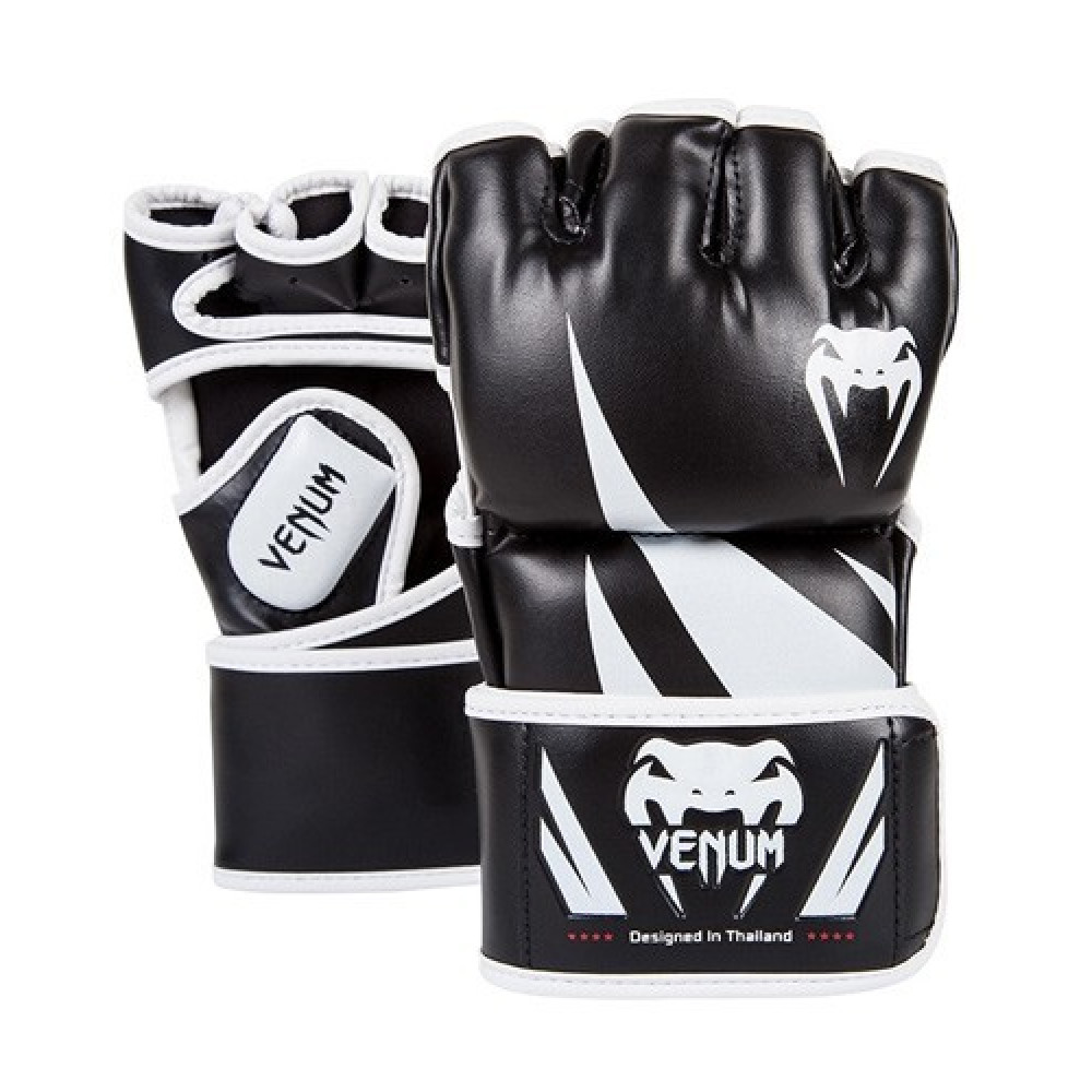 Перчатки для MMA Venum Challenger черно-белые