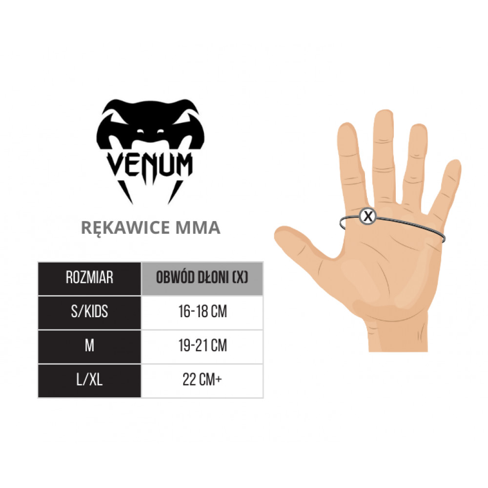 Перчатки для MMA Venum Challenger черно-белые