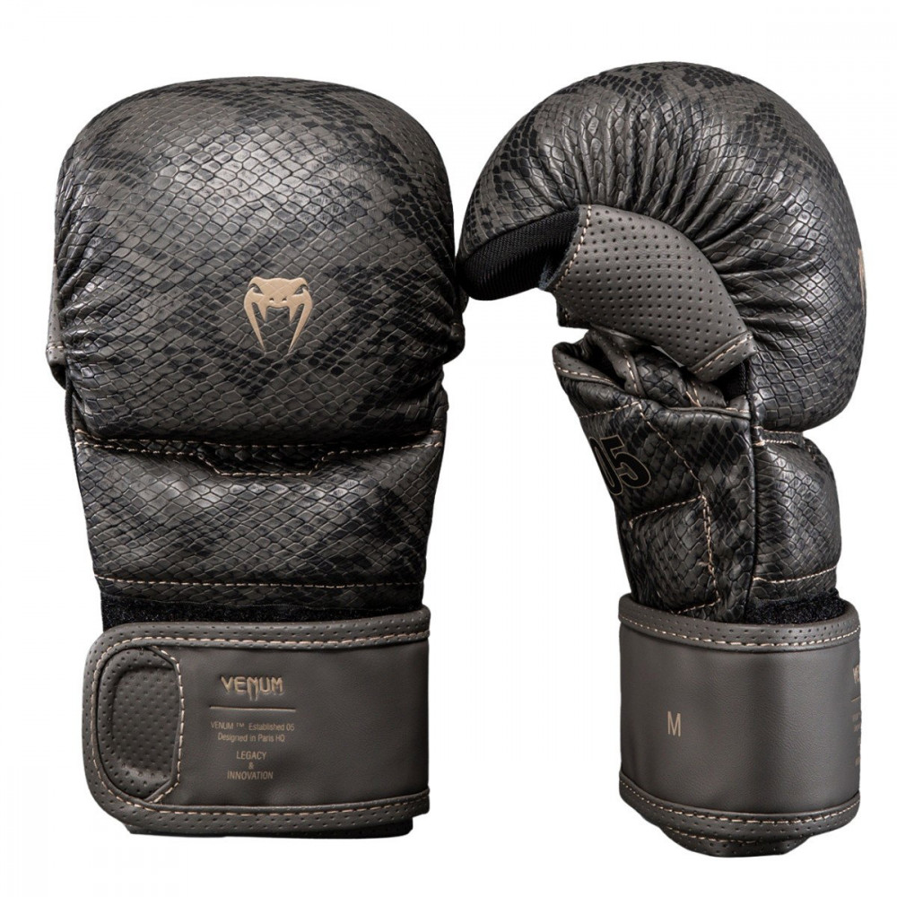 Перчатки для MMA Venum Impact Evo Scales Тёмно-Серые