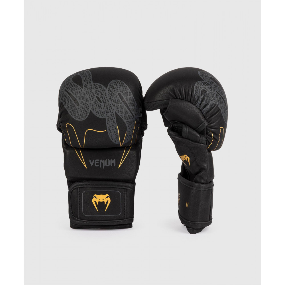 Перчатки для MMA Venum Serpenti Черные