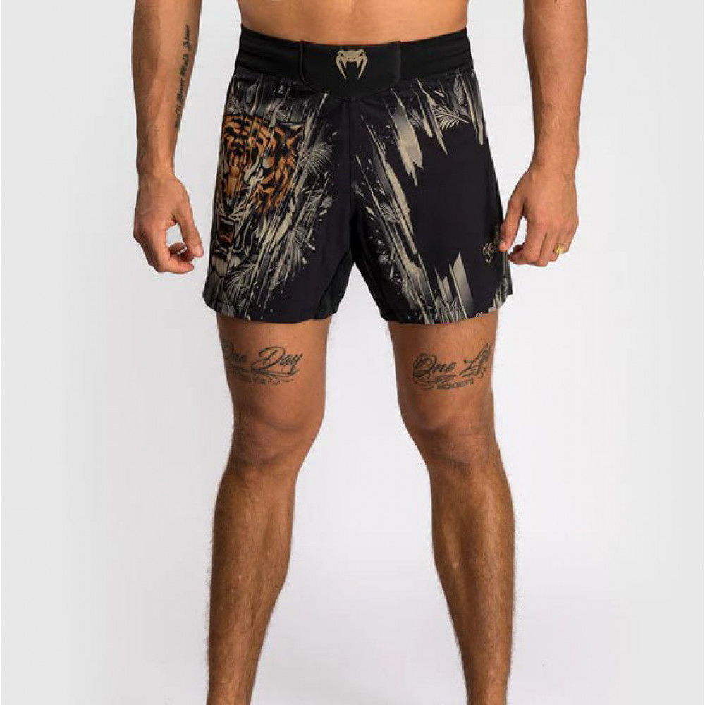 Шорты для MMA Venum Tiger Черно-оранжевые