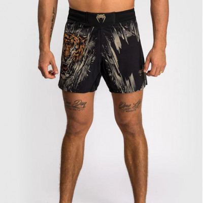 Шорты для MMA Venum Tiger Черно-оранжевые