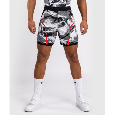 Шорты для MMA Venum Electron 3.0 Серо/Красные