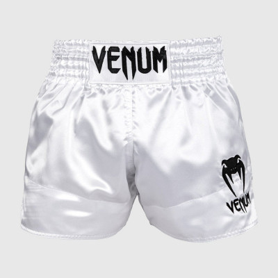 Шорты для Muay Thai  Venum Classic Белые