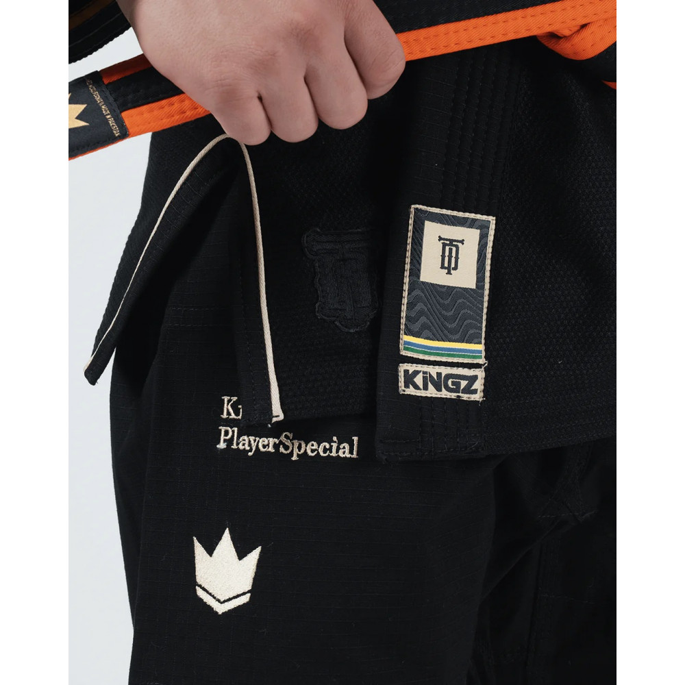 Кимоно/ГИ Kingz Детское Players Special Limited Edition Черное