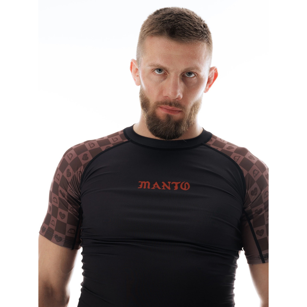 Рашгард MANTO TUFF LUV Черный
