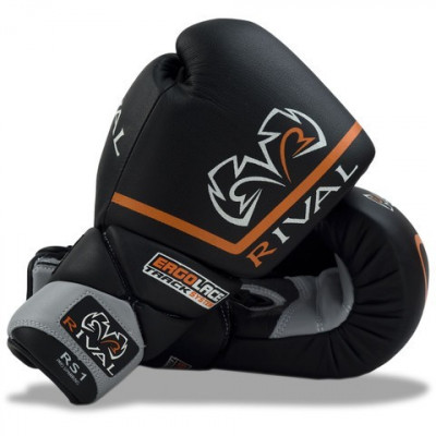 Перчатки боксерские Rival RS1 Pro Sparring черный