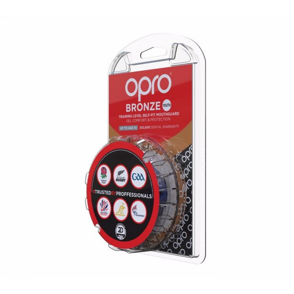 Капа Opro Bronze синяя