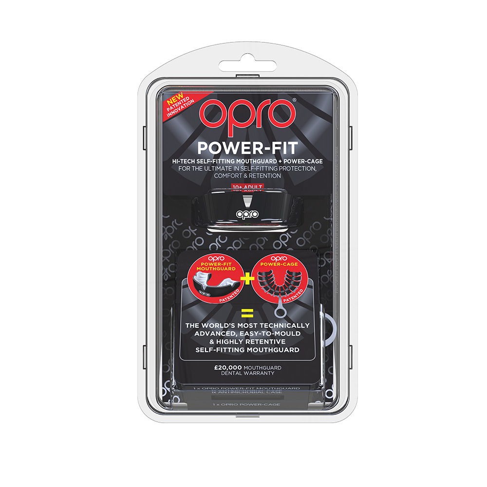 Капа Opro Power Fit голубая