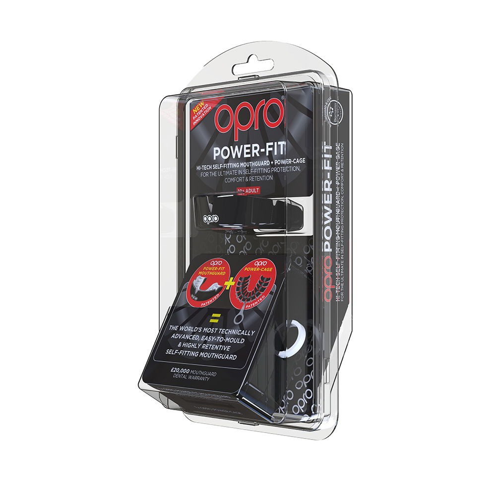 Капа Opro Power Fit голубая
