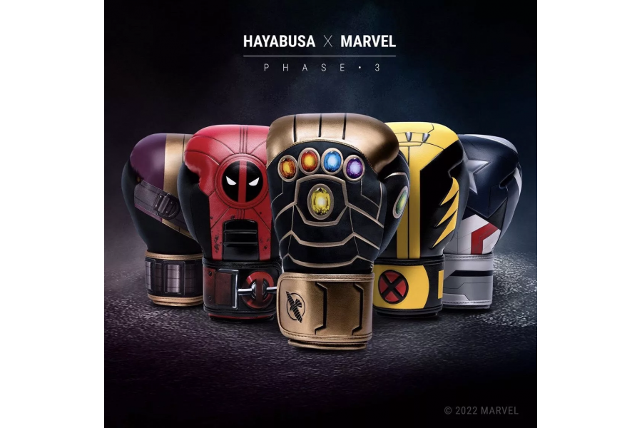Перчатки Hayabusa Marvel: обзор моделей