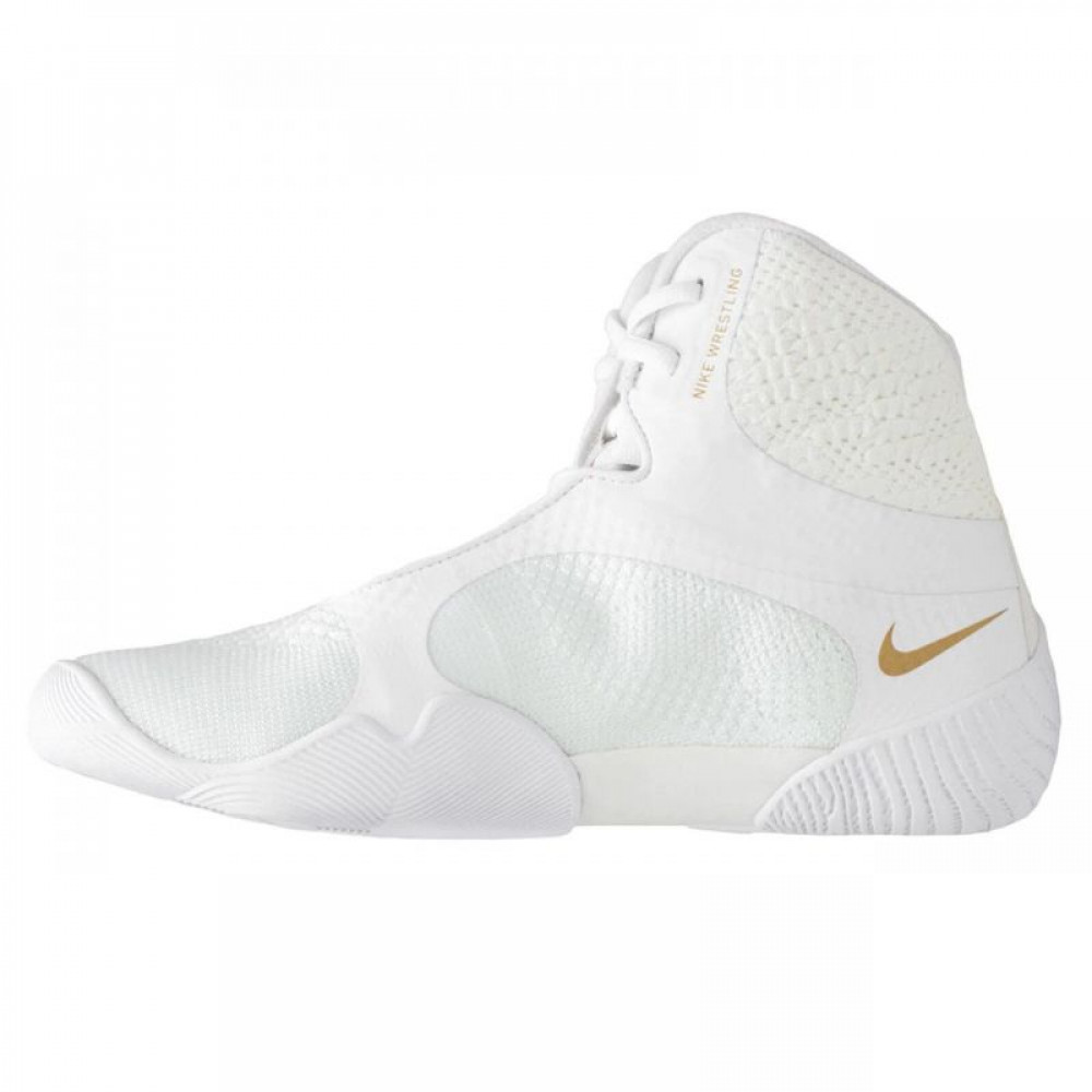 Борцовки NIKE TAWA Бело-золотые