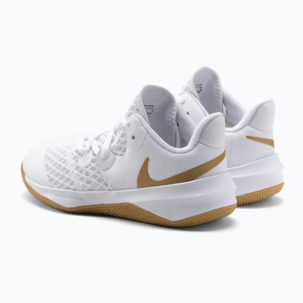 Кроссовки Nike Hyperspeed Court Бело-золотые